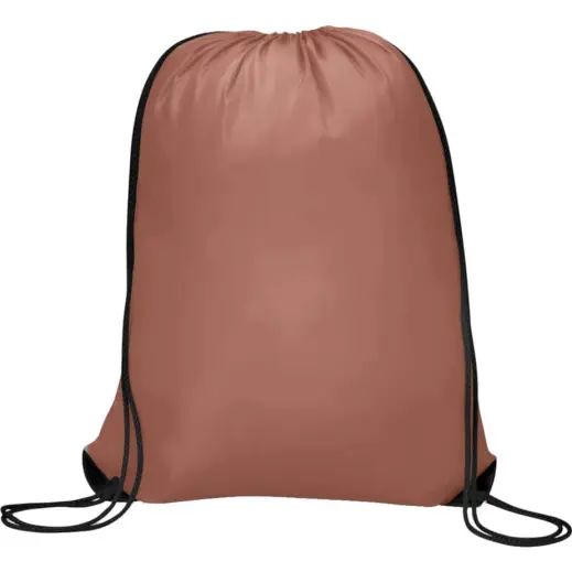 Symphony 210D Drawstring Bag Burnt Orange